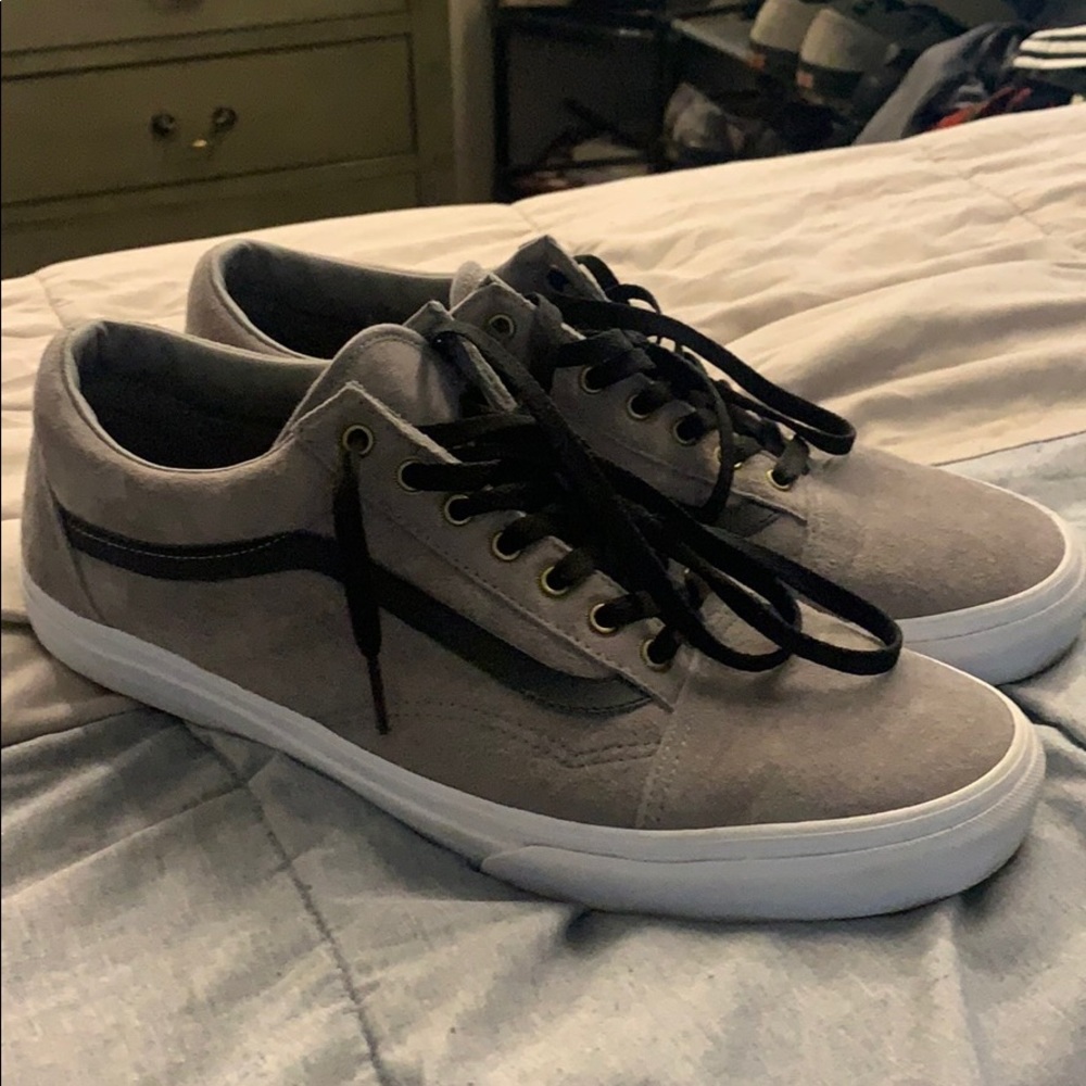Grey vans